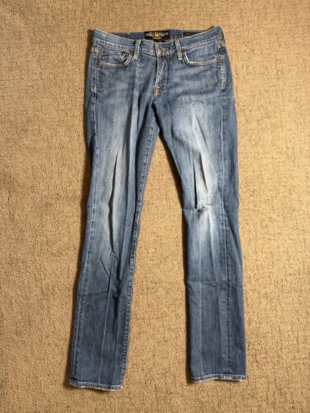 Lucky Brand Women’s Sweet 'N Straight Jeans Medium Wash Size 2 / 26